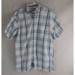 U.S. Expedition Men's Blue Casual Shirt Size Small